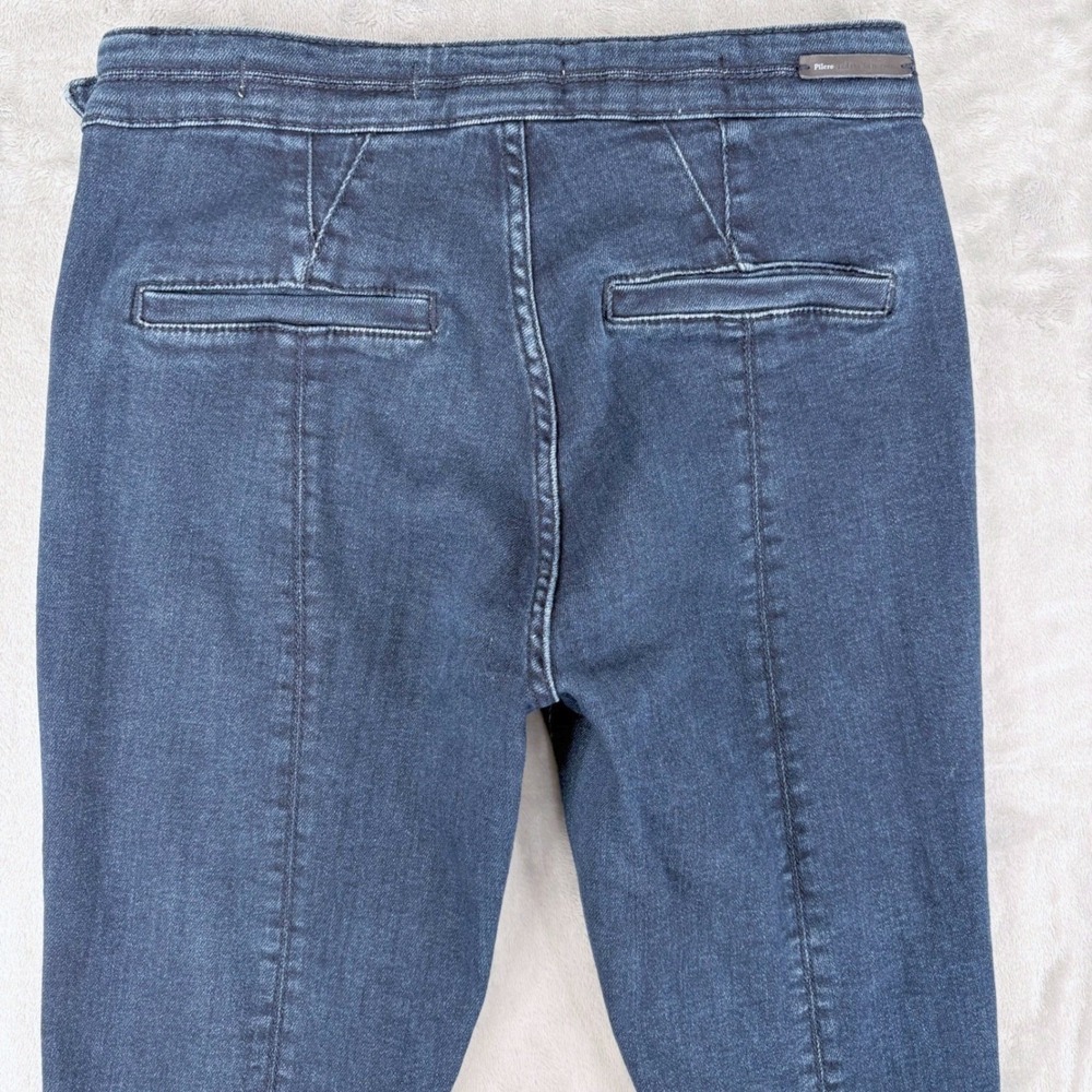 Pilcro Jeans Women 28 (Fit 28x26.5) High-Rise Skinny Side-Zip Pintuck Split-Hem